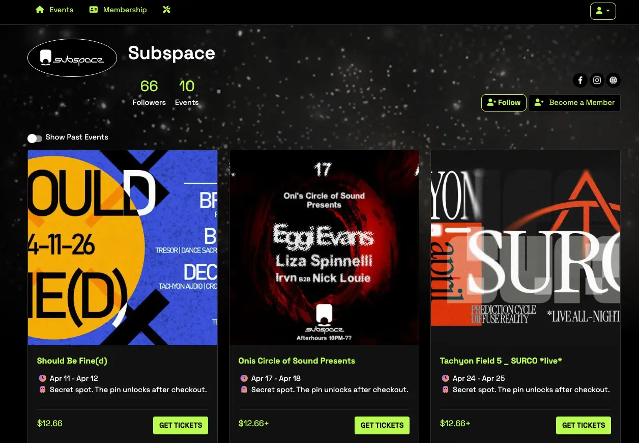 Subspace